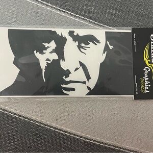 Johnny Cash Graphic Decal